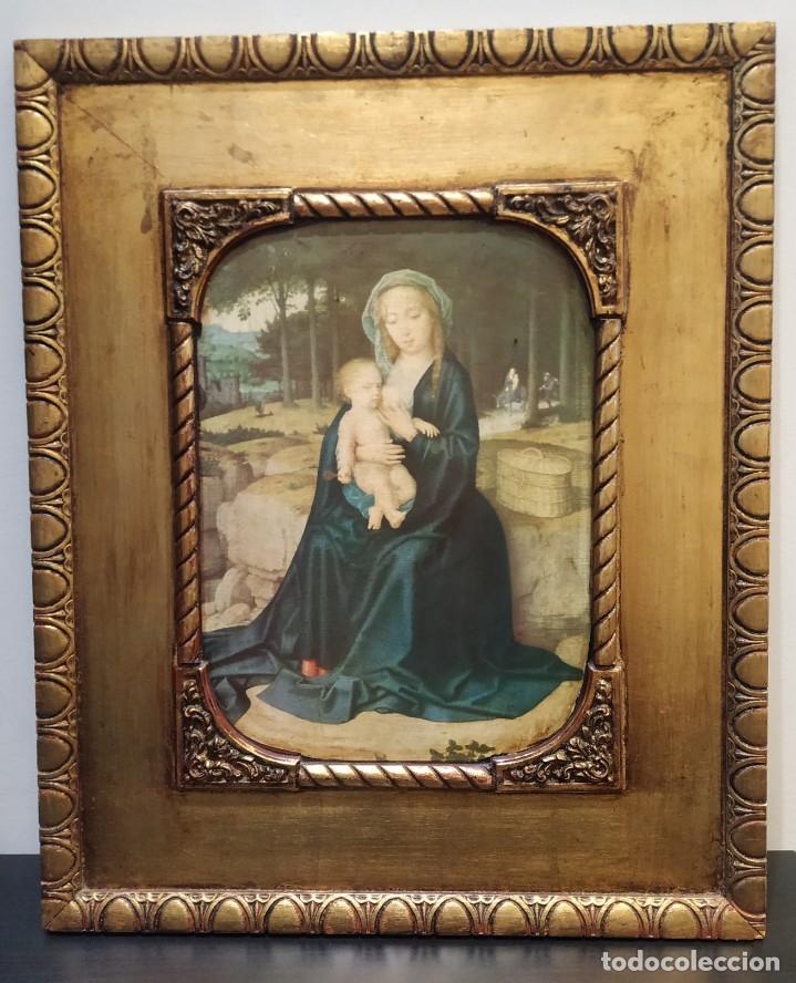 Arte: Cuadro religioso de estilo g&oacute;tico - Foto 1