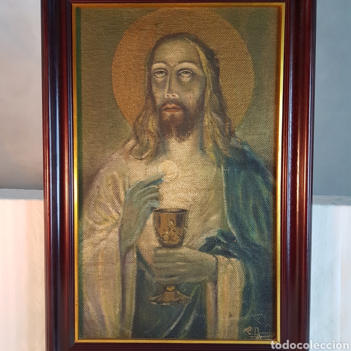 Arte: Cristo con la comuni&oacute;n por E Llorens - Foto 2