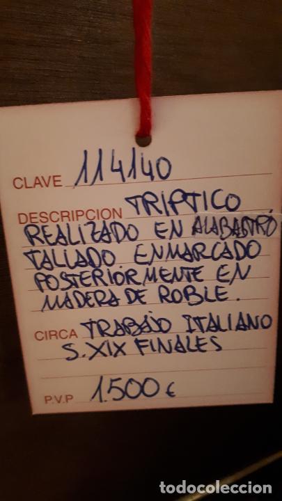 Arte: TR&Iacute;PTICO DE ALABASTRO. - Foto 16
