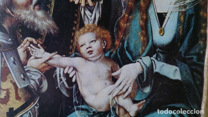 Arte: BONITO TRIPTICO DORADO RELIGIOSO - Foto 9