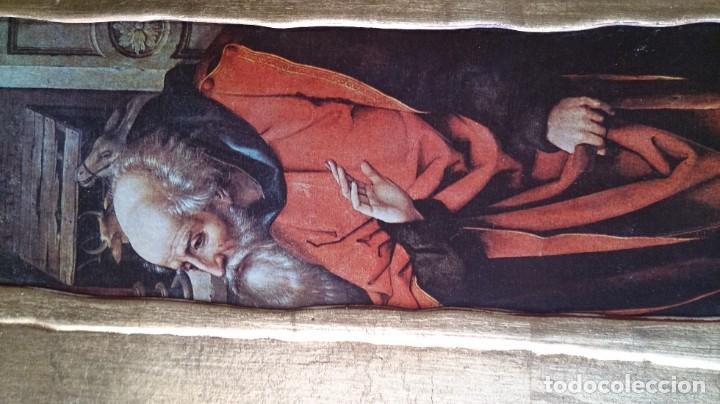 Arte: BONITO TRIPTICO DORADO RELIGIOSO - Foto 13