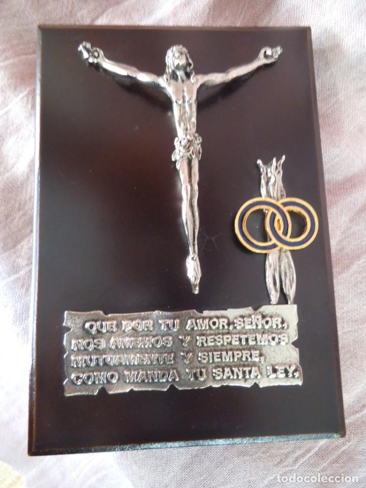 Arte: RETABLO DE POSAR. CRUCIFICADO - Foto 1