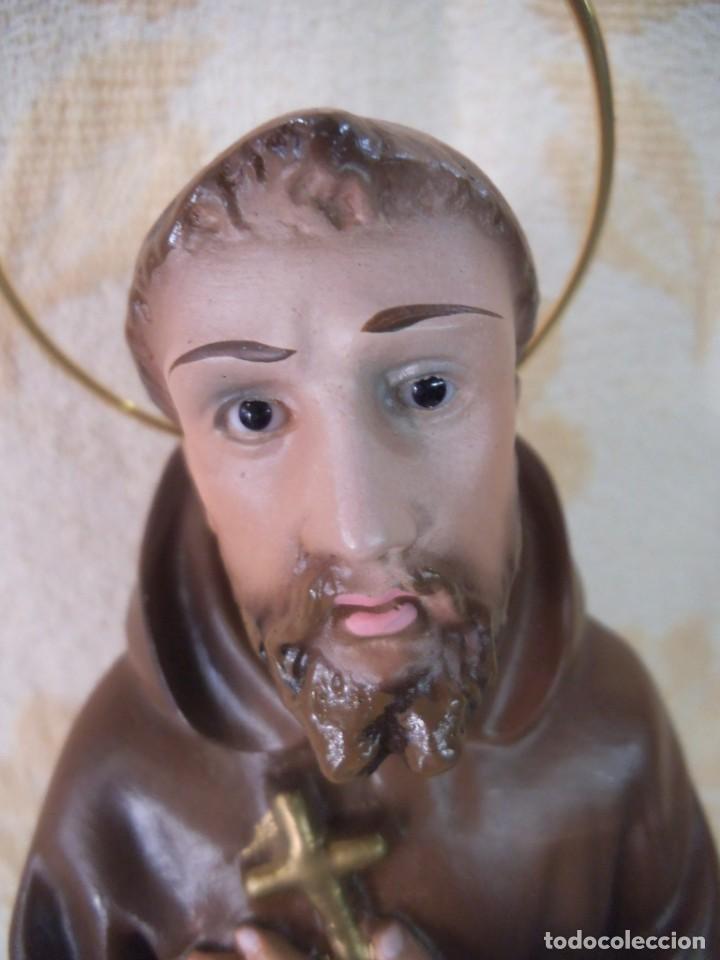 Arte: SAN FRANCISCO DE ASIS (30cm) - Foto 2