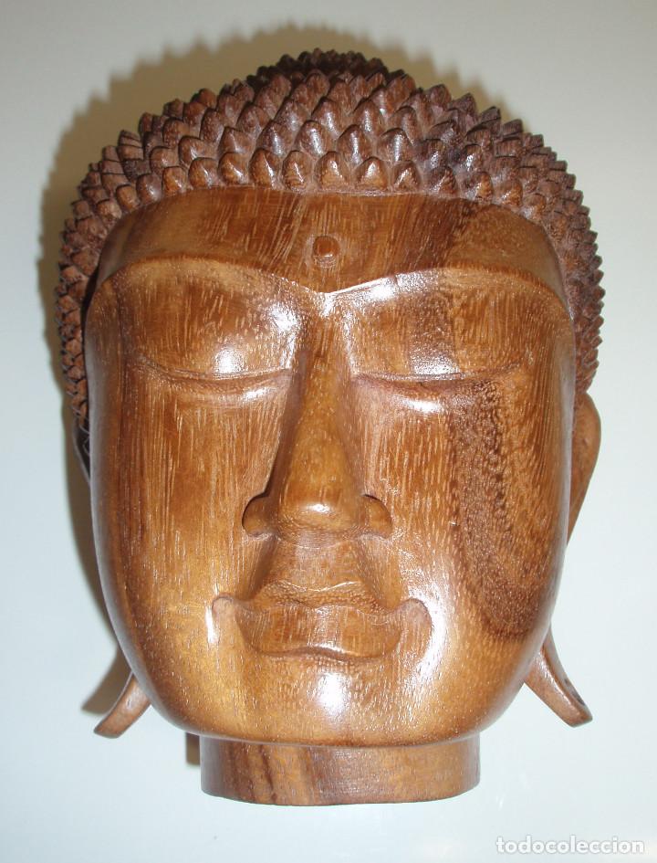 Arte: BUDA. MADERA TALLADA. - Foto 1