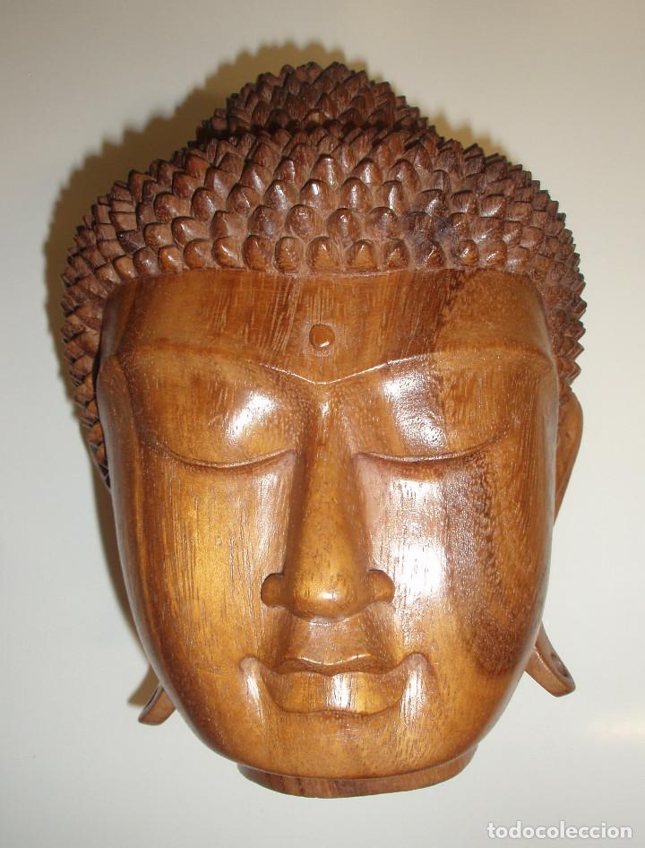Arte: BUDA. MADERA TALLADA. - Foto 2