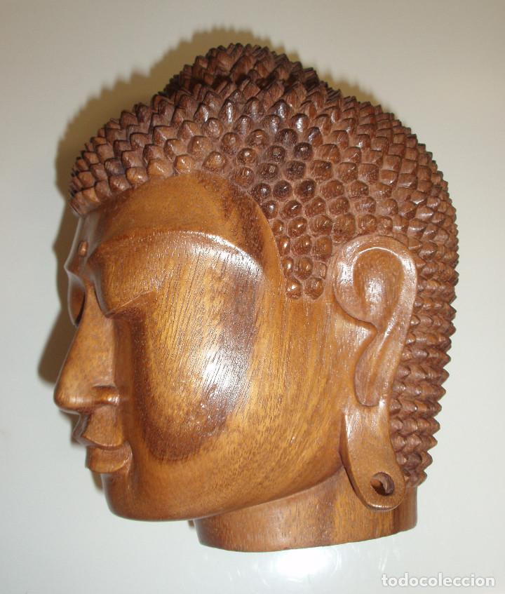 Arte: BUDA. MADERA TALLADA. - Foto 3