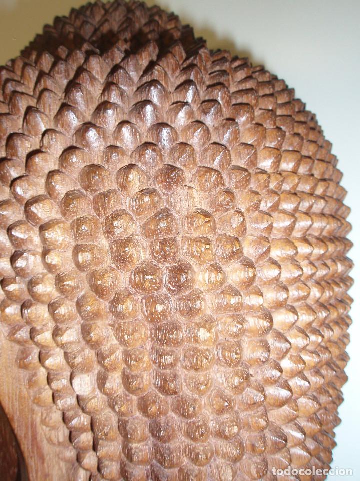 Arte: BUDA. MADERA TALLADA. - Foto 8