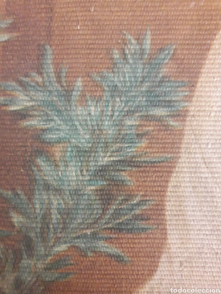 Arte: Antiguo tapiz sigloXIX - Foto 8
