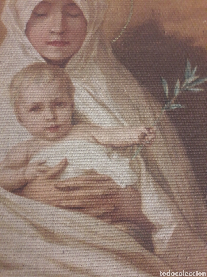 Arte: Antiguo tapiz sigloXIX - Foto 9
