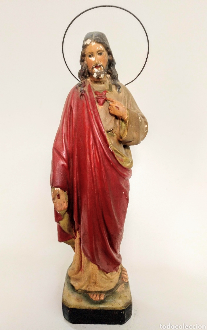 Arte: Sagrado coraz&oacute;n tipo Olot. OF - Foto 4