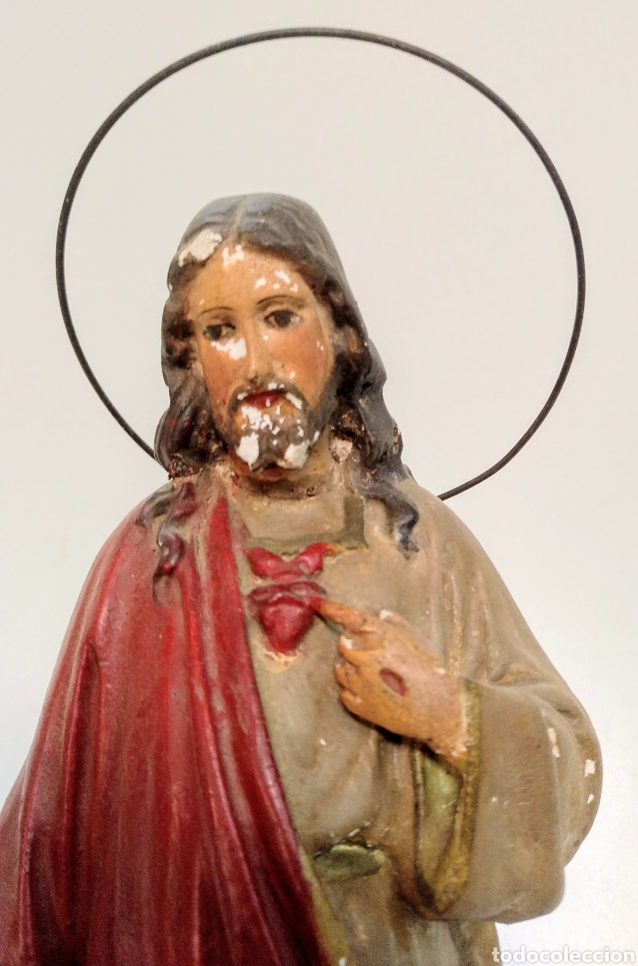Arte: Sagrado coraz&oacute;n tipo Olot. OF - Foto 5