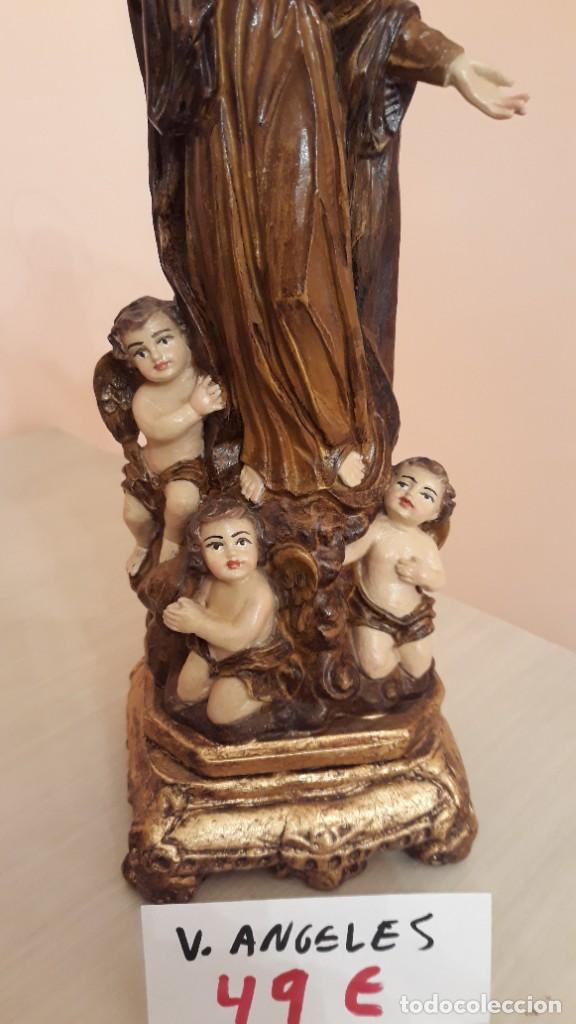Arte: Virgen de Los Angeles (22 cm) - Foto 4