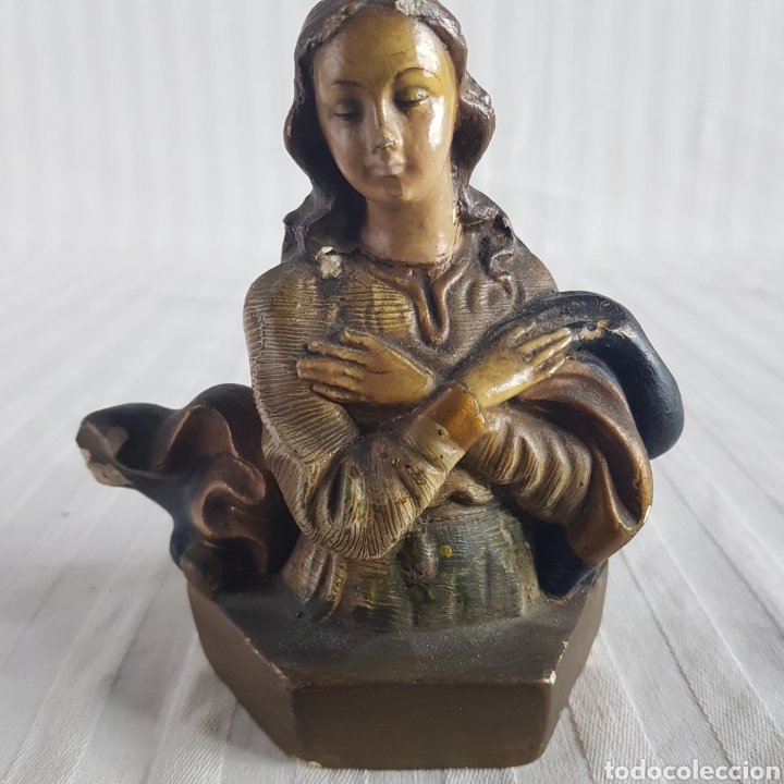 Arte: Virgen a restaurar, representaci&oacute;n sobre nubes - Foto 1