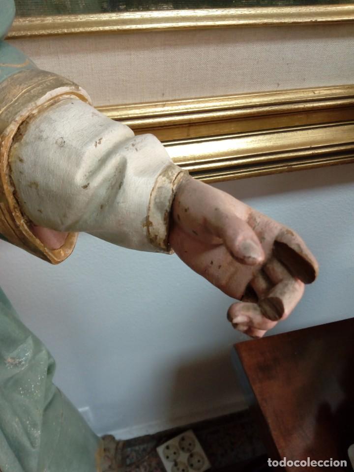 Arte: Talla de madera siglo XIX - Foto 6