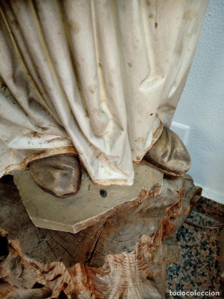 Arte: Talla de madera siglo XIX - Foto 8