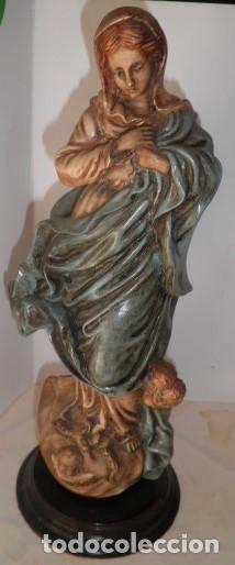Arte: VIRGEN INMACULADA EN MARFILINA - Foto 1