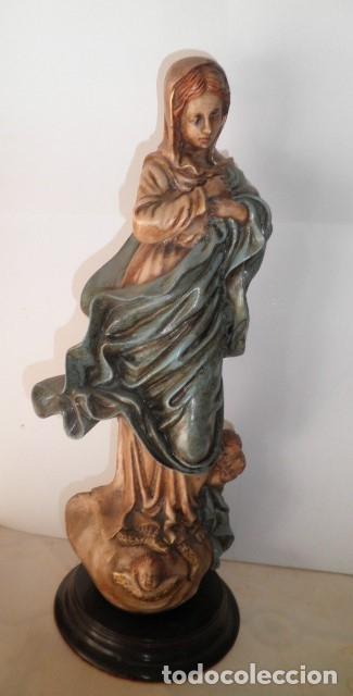 Arte: VIRGEN INMACULADA EN MARFILINA - Foto 2