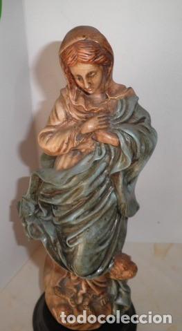 Arte: VIRGEN INMACULADA EN MARFILINA - Foto 3