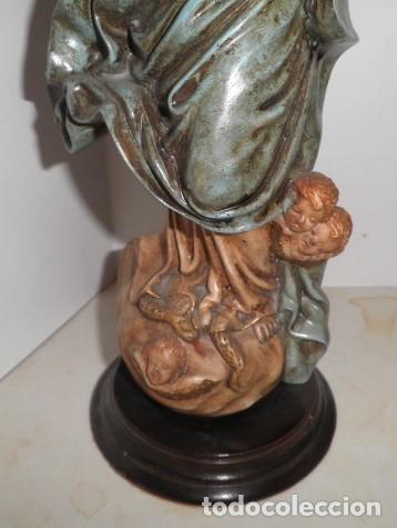 Arte: VIRGEN INMACULADA EN MARFILINA - Foto 5