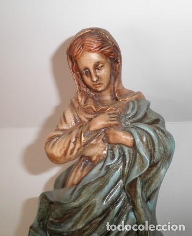 Arte: VIRGEN INMACULADA EN MARFILINA - Foto 6