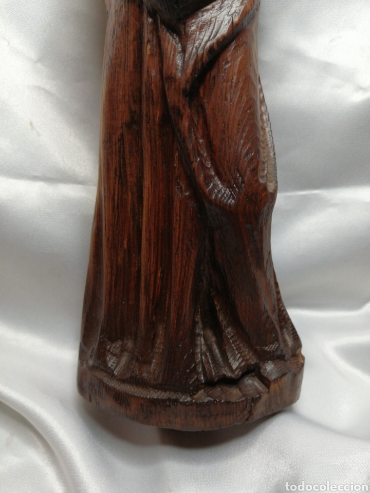 Arte: Virgen con ni&ntilde;o. Talla de madera - Foto 7