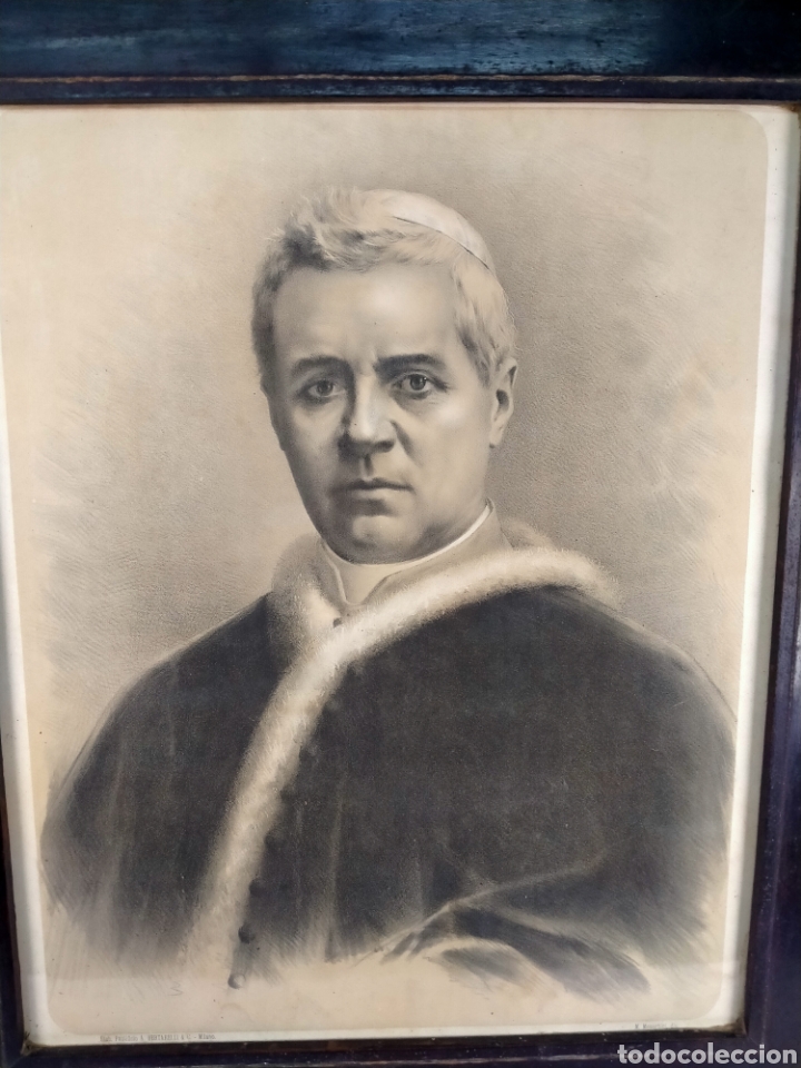 Arte: PIUS X / RETRATO ORIGINAL - Foto 3