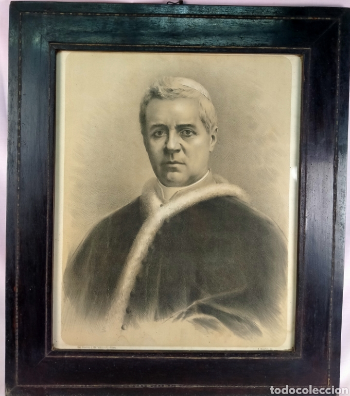 Arte: PIUS X / RETRATO ORIGINAL - Foto 2