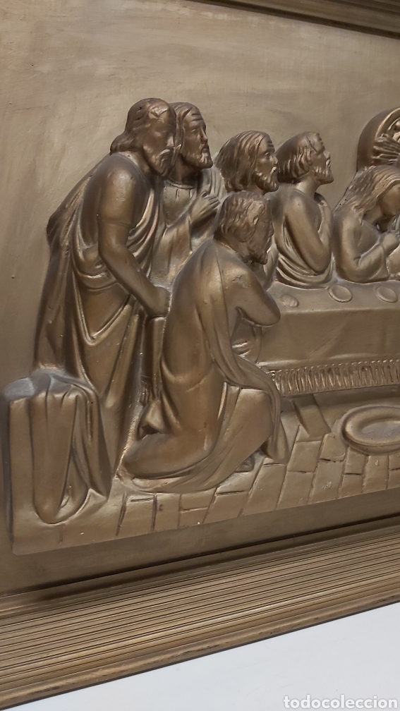 Arte: Escena &uacute;ltima cena estuco - Foto 4