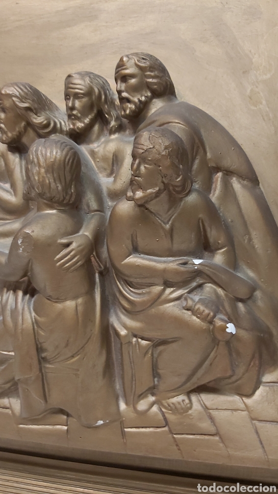Arte: Escena &uacute;ltima cena estuco - Foto 5