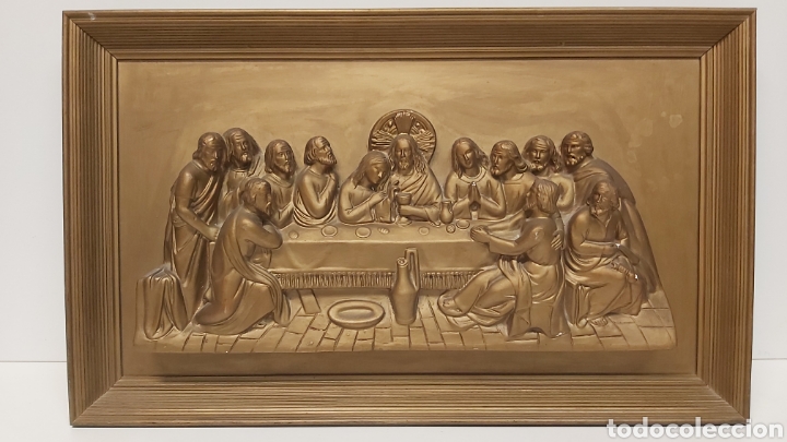 Arte: Escena &uacute;ltima cena estuco - Foto 1