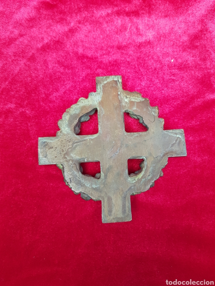 Arte: Antigua cruz de bronce - Foto 4