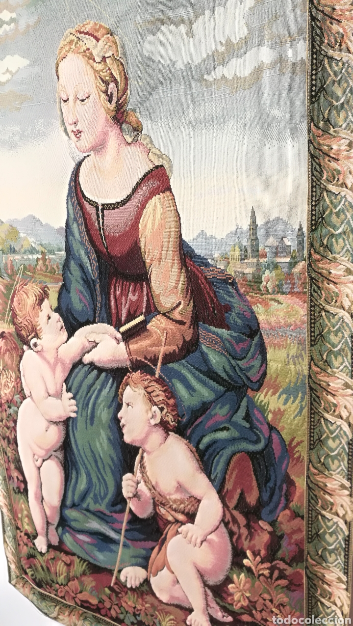 Arte: PRECIOSO TAPIZ RELIGIOSO - Foto 2