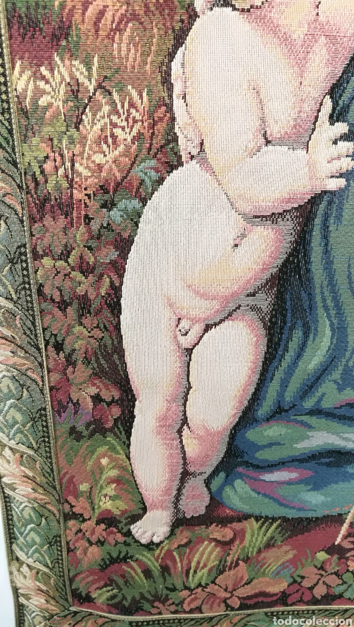 Arte: PRECIOSO TAPIZ RELIGIOSO - Foto 8