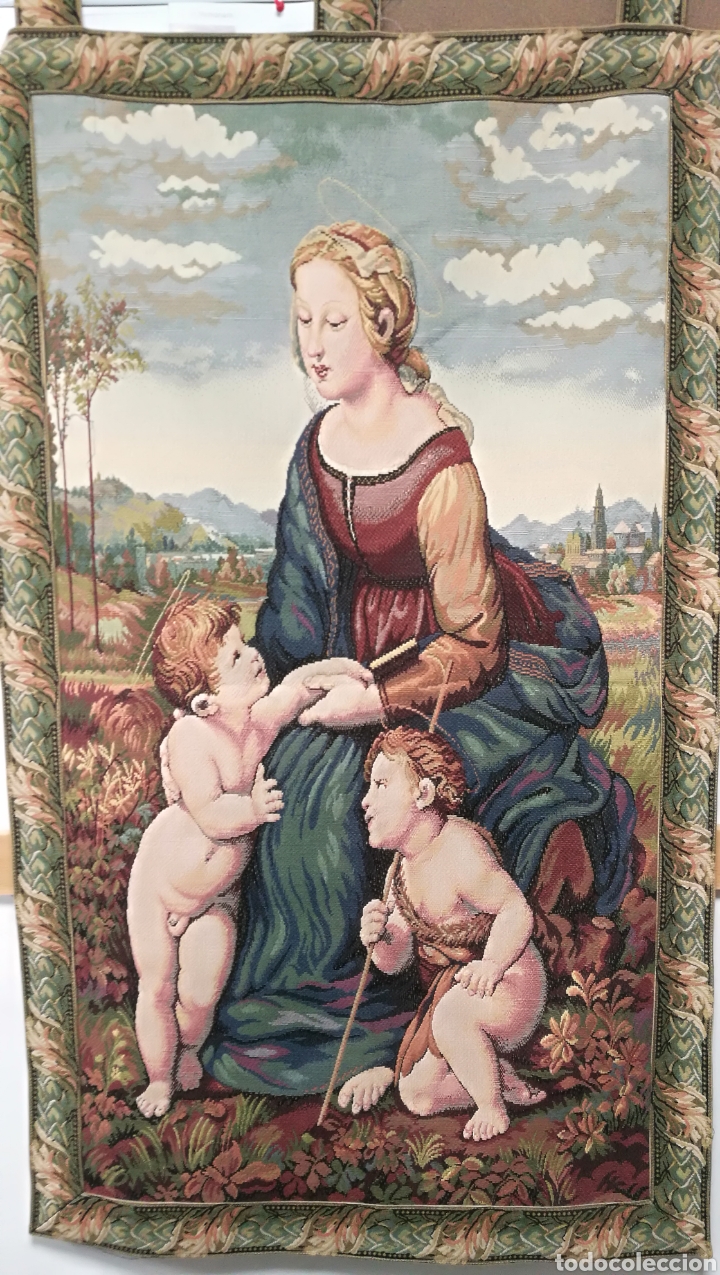 Arte: PRECIOSO TAPIZ RELIGIOSO - Foto 1
