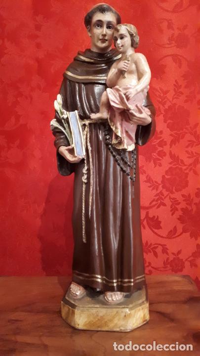 Arte: Figura de Olot. SAN ANTONIO. - Foto 1