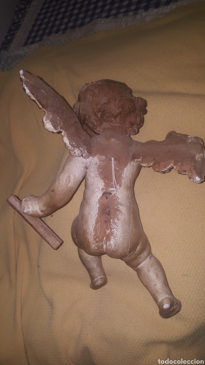 Arte: GRAN ANGELOTE QUERUBIN ALADO - Foto 2