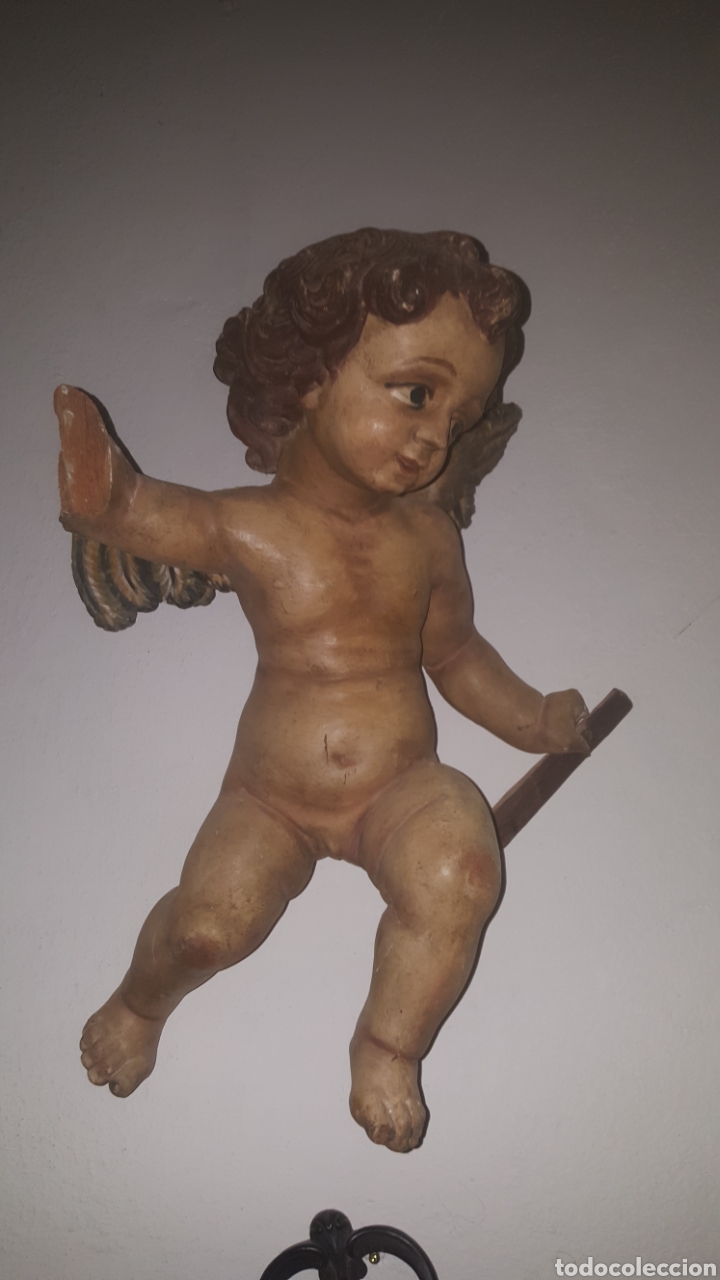 Arte: GRAN ANGELOTE QUERUBIN ALADO - Foto 4