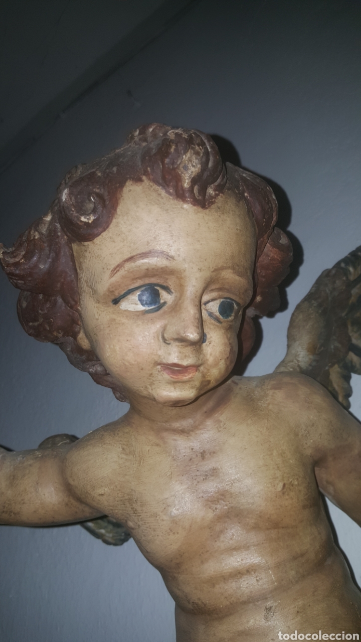 Arte: GRAN ANGELOTE QUERUBIN ALADO - Foto 3