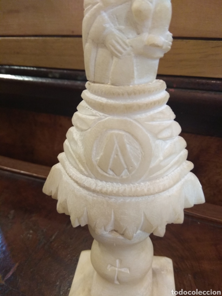 Arte: Virgen del Pilar - Alabastro - - Foto 7