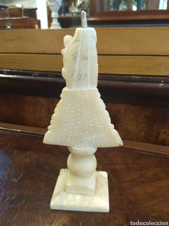 Arte: Virgen del Pilar - Alabastro - - Foto 11
