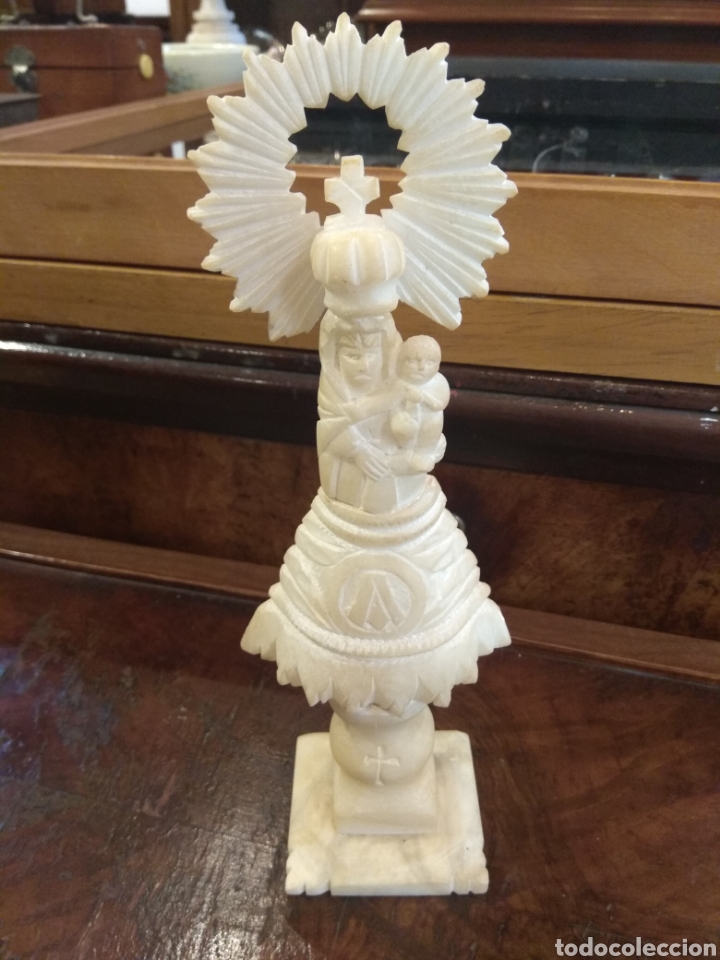 Arte: Virgen del Pilar - Alabastro - - Foto 1
