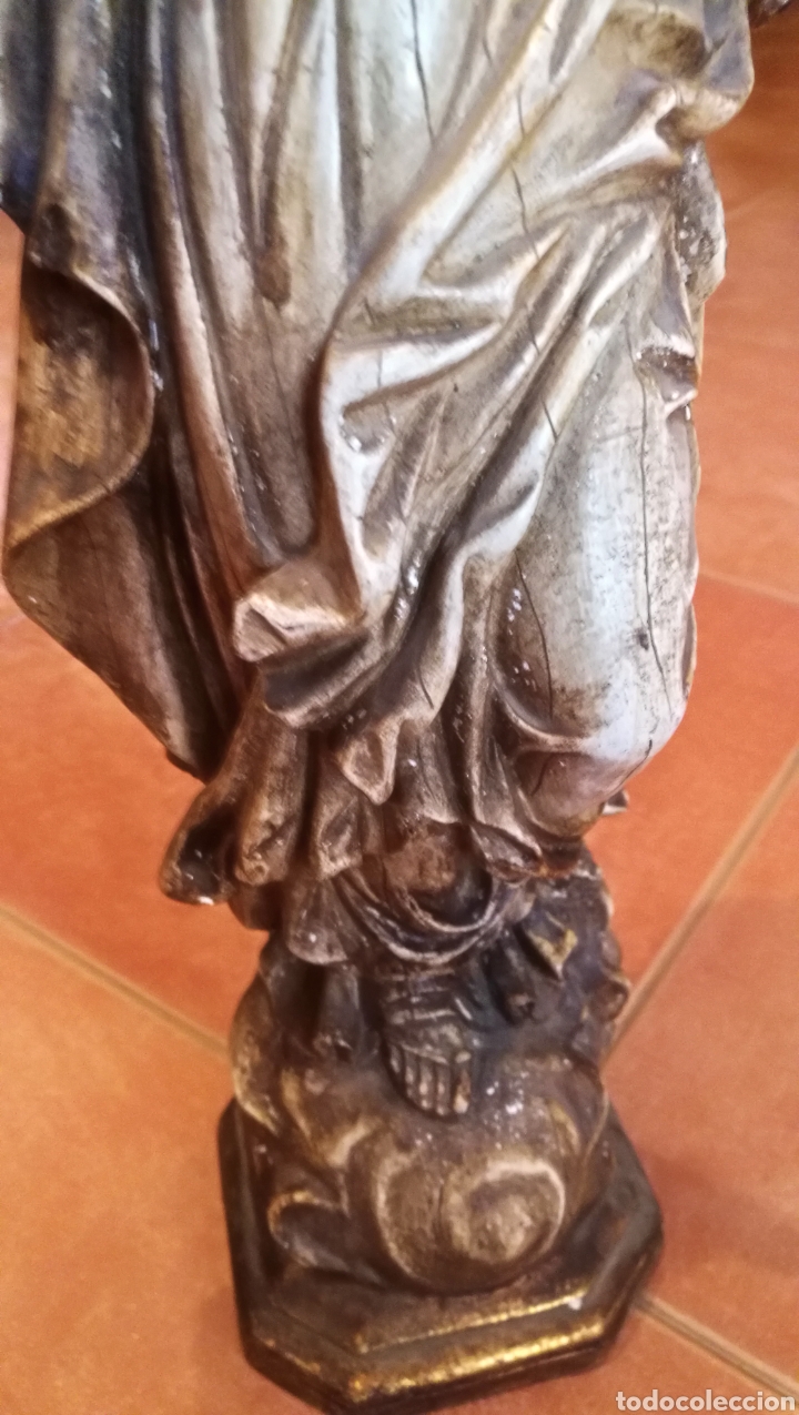 Arte: FIGURA EN ESTUCO MANOS DE PLOMOS - Foto 3