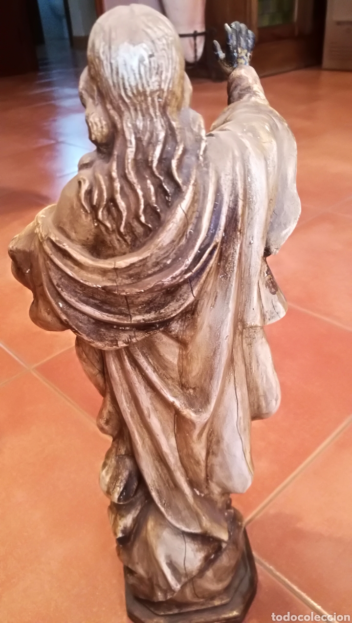 Arte: FIGURA EN ESTUCO MANOS DE PLOMOS - Foto 5