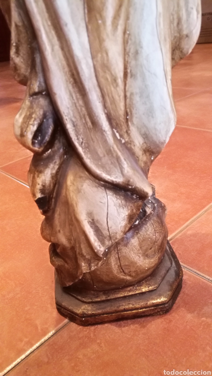 Arte: FIGURA EN ESTUCO MANOS DE PLOMOS - Foto 6