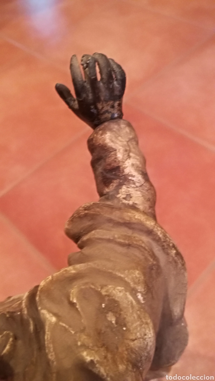 Arte: FIGURA EN ESTUCO MANOS DE PLOMOS - Foto 8