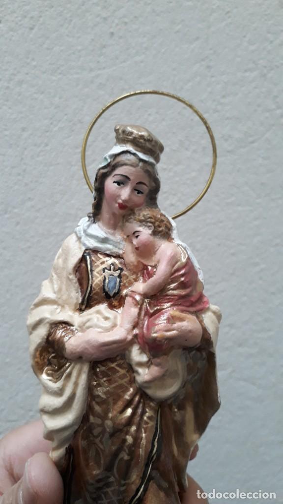 Arte: Virgen del Carmen (20cm) - Foto 3