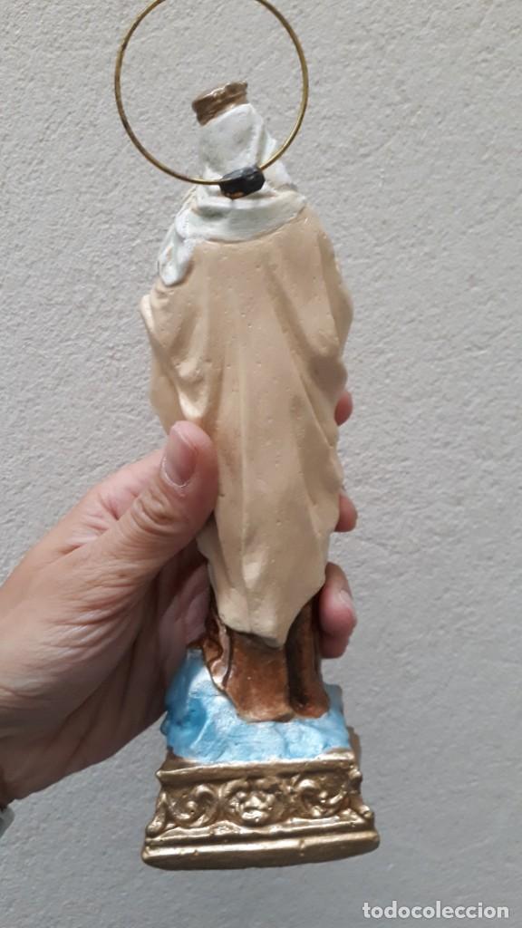 Arte: Virgen del Carmen (20cm) - Foto 4
