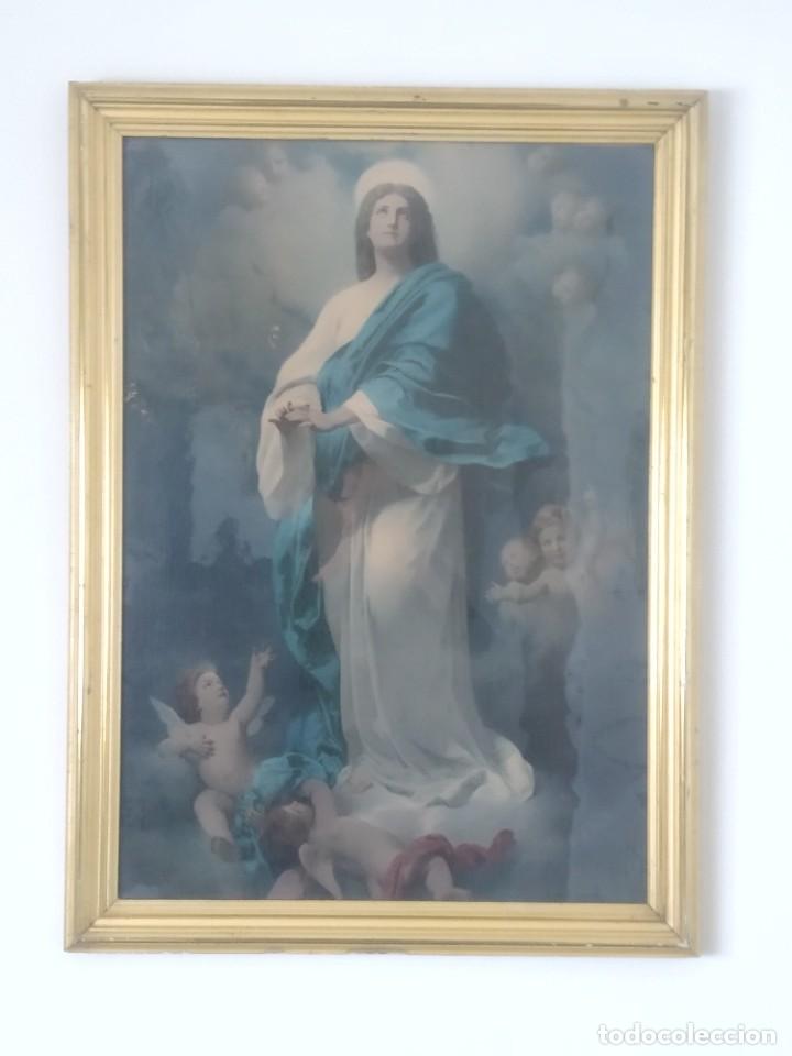 Arte: Cuadro Virgen Inmaculada - Foto 1