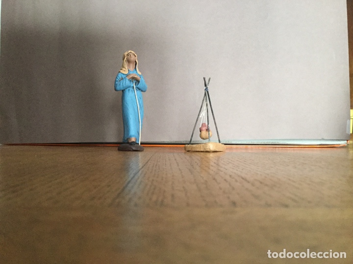 Arte: Figuras pesebre ,pastores. - Foto 2