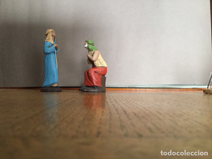 Arte: Figuras pesebre ,pastores. - Foto 5